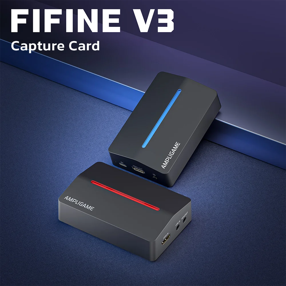 Fifine Ampligame V3 Capture Card görüntü aktarıcı