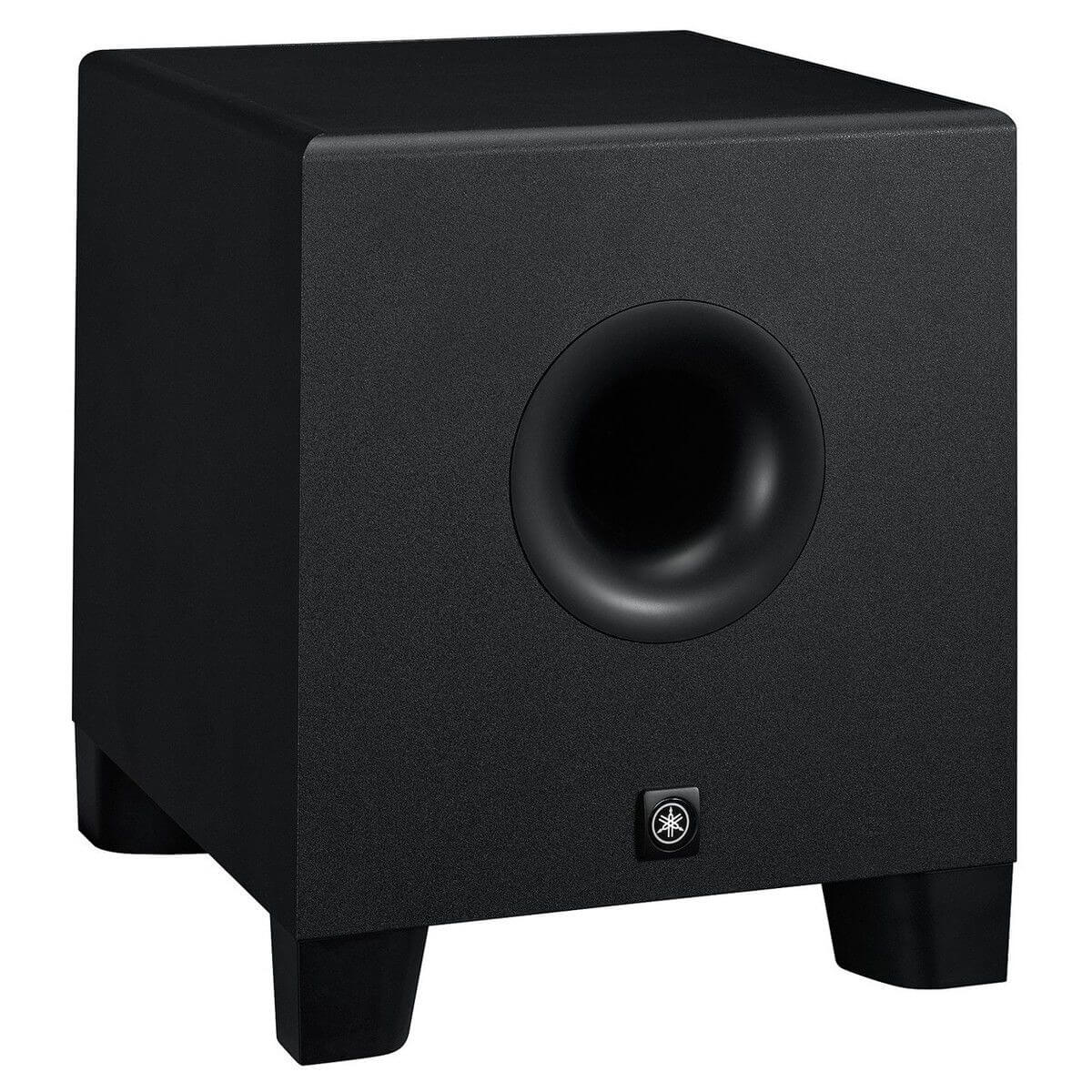 Yamaha HS8S arka panel bağlantıları ve LOW CUT/HIGH CUT kontrolleri