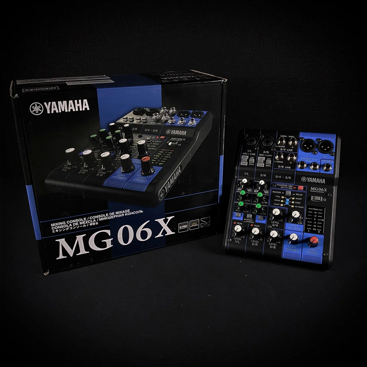 Yamaha MG06X D-PRE Preamplar