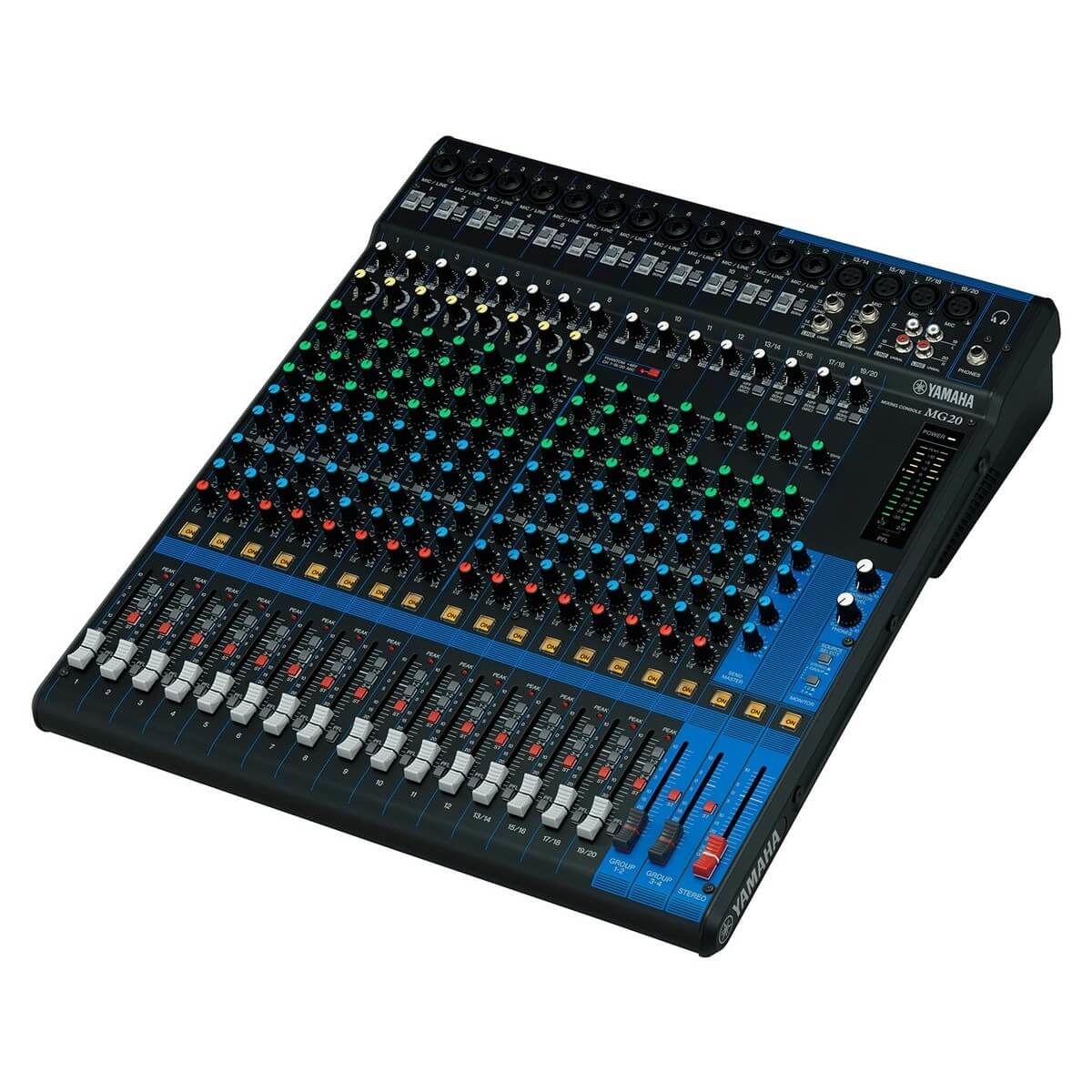Yamaha MG20XU Arka Panel ve Girişler