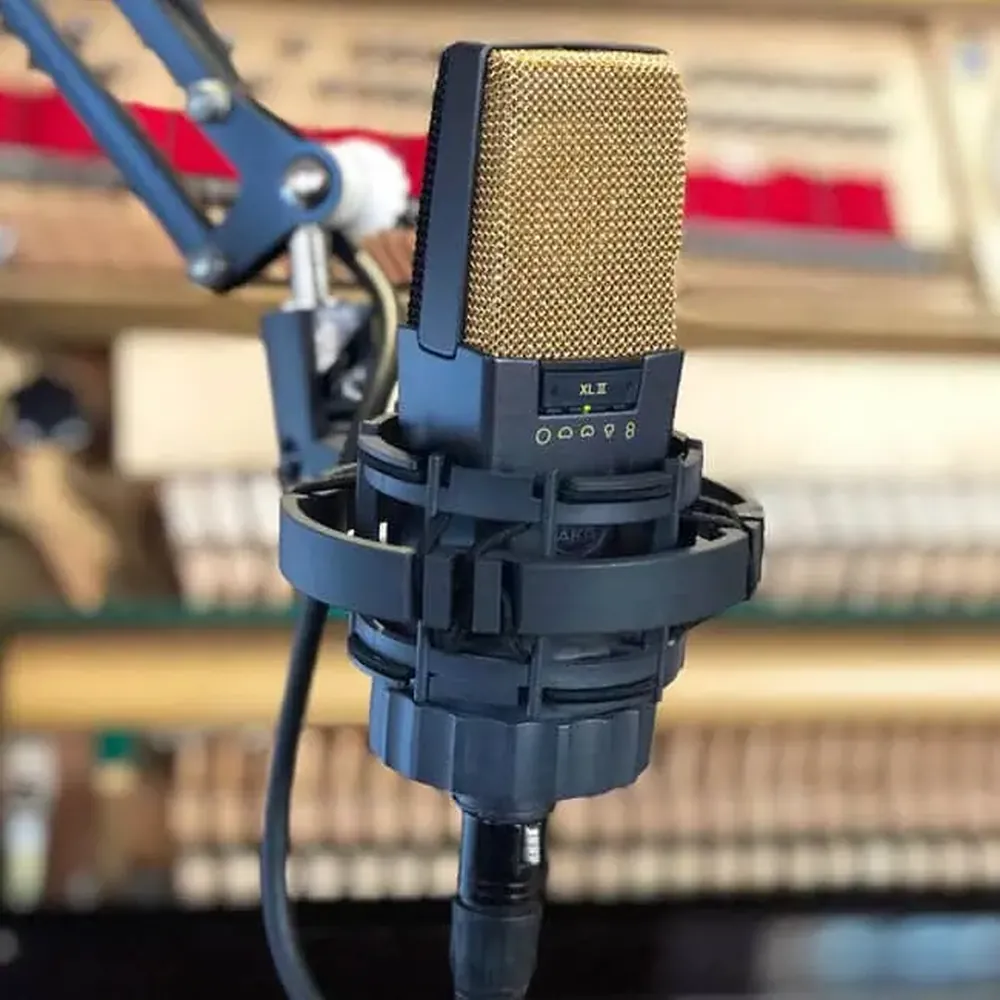 AKG C414 XLII mikrofonun 9 farklı kutup deseni seçeneği