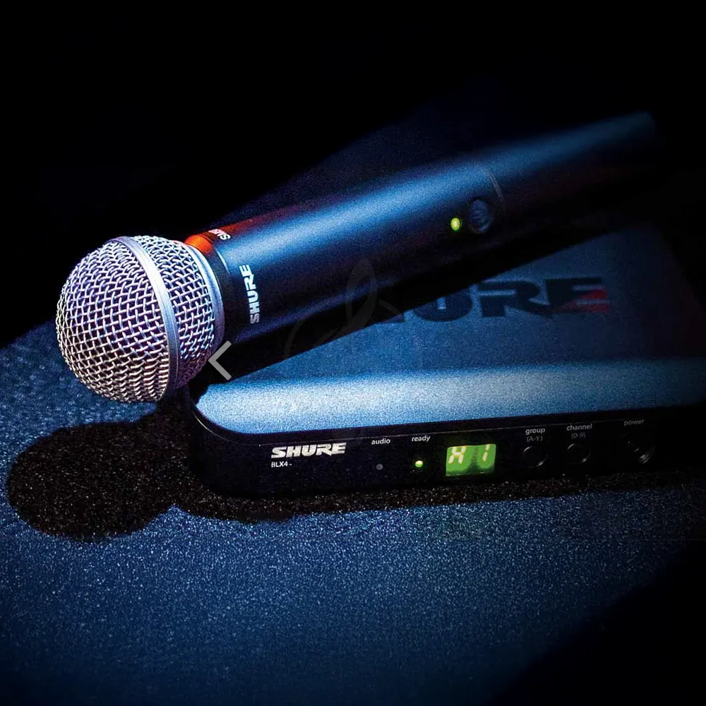 Shure BLX24E/PG58 Kablosuz El Mikrofonu Sistemi