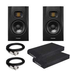 ADAM Audio T5V Stüdyo Referans Monitörü + Hoparlör Süngeri + Ses Kartı Bağlantı Kablosu Paketi (ÇİFT) - ADAM Audio