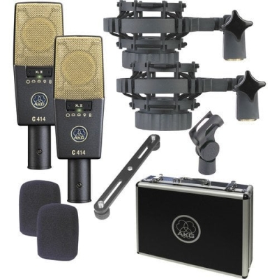 AKG C414 XL II Match Pair Condenser Mikrofon Seti - 3
