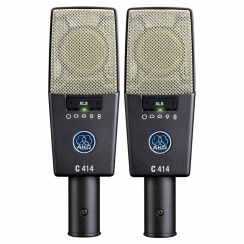 AKG C414 XLS Match Pair Stereo Condenser Stüdyo Mikrofon Seti - AKG