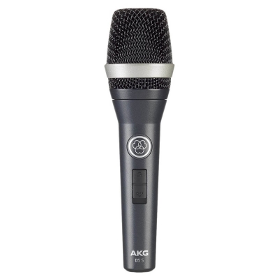 AKG D5S Switch'li Dinamik Vokal Sahne El Mikrofonu - 1