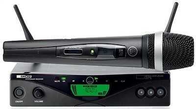 AKG WMS470 D5 SET BD9 Telsiz El Mikrofonu - 1