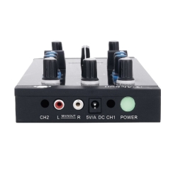 Alctron MX-2 Mini Taşınabilir IOS DJ Mikser - 3