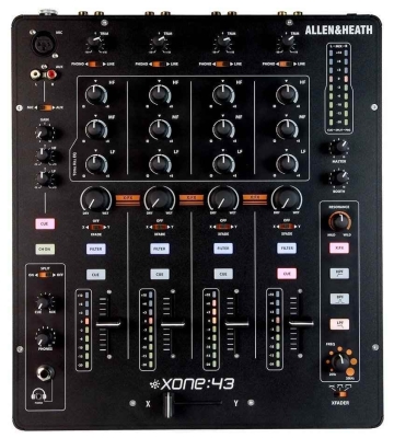 Allen & Heath XONE:43 4 Kanallı Analog DJ Mikser - 1