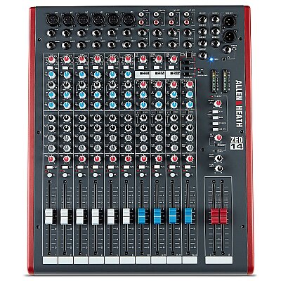 Allen & Heath ZED-14 USB Destekli 14 Kanallı Analog Mikser - 1
