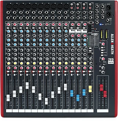 Allen & Heath ZED-16FX Efektli ve USB Destekli 16 Kanallı Analog Mikser - 1