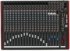 Allen & Heath ZED-24 USB Destekli 24 Kanallı Profesyonel Analog Mikser - Allen & Heath