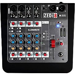 Allen & Heath ZEDi-8 2x2 USB Ses Kartlı Kompakt Analog Mikser - Allen & Heath