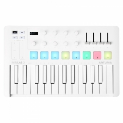 Arturia MiniLab 3 Alpine White - 25 Tuş Midi Klavye - Arturia