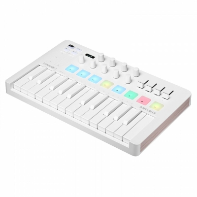 Arturia MiniLab 3 Alpine White - 25 Tuş Midi Klavye - 2