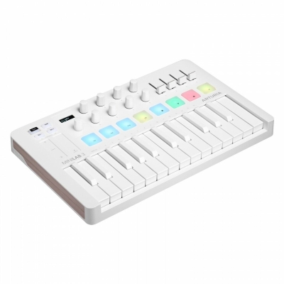 Arturia MiniLab 3 Alpine White - 25 Tuş Midi Klavye - 4