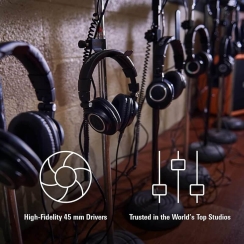 Audio-Technica ATH-M50x Profesyonel Stüdyo Referans Kulaklığı - 14
