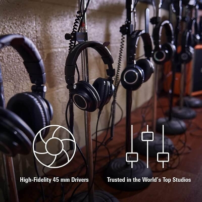Audio-Technica ATH-M50x Profesyonel Stüdyo Referans Kulaklığı - 14