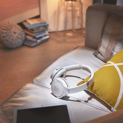 Audio-Technica ATH-S220BT Kulak Üstü Bluetooth Kulaklık Beyaz - 9