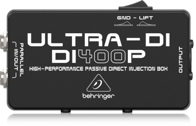 Behringer DI400P 1 Kanal Pasif Enstrüman DI Box - 1
