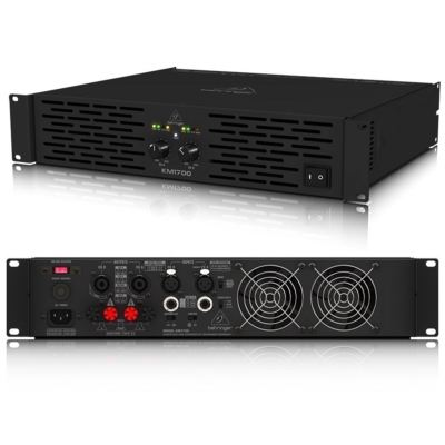 Behringer KM1700 Profesyonel 1700W 2 Kanal Power Anfi - 1