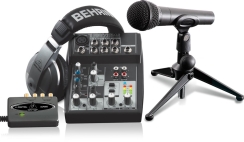 Behringer PodCast Studio Stüdyo Kayıt Paketi - Behringer