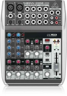 Behringer Q1002USB 10 Kanal Usb Mikser - 1