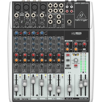 Behringer Q1204USB 12 Kanal Usb Mikser - 1