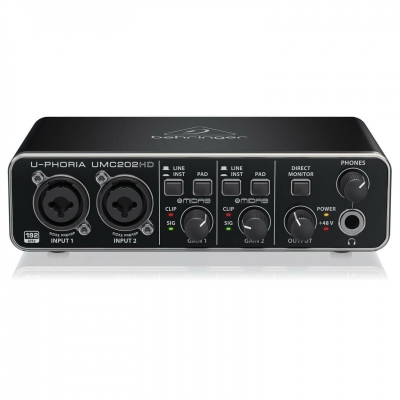 Behringer UMC202HD 2 Kanal USB Ses Kartı - 1