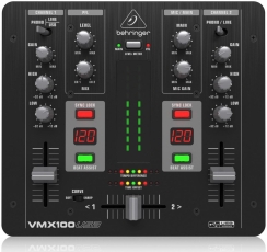Behringer VMX1000USB 2 Kanal DJ Mikseri - Behringer