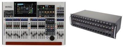 Behringer WING 48 Kanal Dijital Mikser + DL32 StageBox - 1