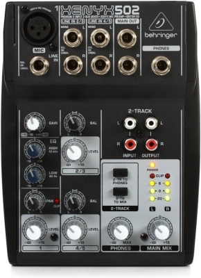 Behringer Xenyx 502 5 Kanal Mikser - 1
