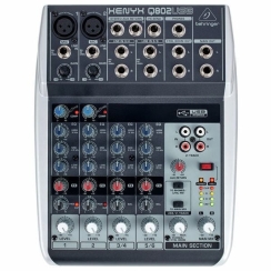 Behringer XENYX Q802USB 8 Kanal Usb Mikser - Behringer