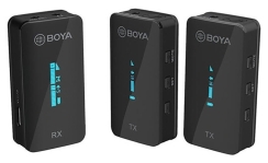 Boya By-Xm6-S2 Kablosuz İkili Kamera Mikrofonu - Boya