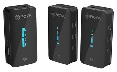 Boya By-Xm6-S2 Kablosuz İkili Kamera Mikrofonu - 1