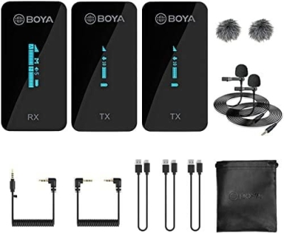 Boya By-Xm6-S2 Kablosuz İkili Kamera Mikrofonu - 2