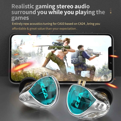 CCA CA10 10 Dengeli Armatür HiFi In-ear Monitör Kablolu Kulak İçi Kulaklık - 8