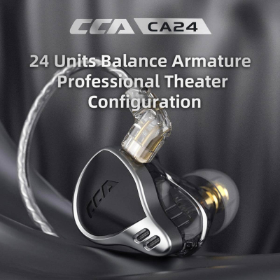 CCA CA24 Dengeli Armatür HiFi In-ear Monitör Kablolu Kulak İçi Kulaklık - 7