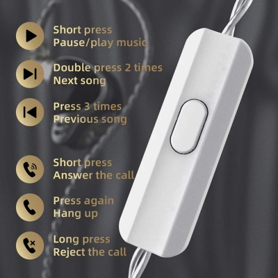 CCA CA24 Dengeli Armatür HiFi In-ear Monitör Kablolu Kulak İçi Kulaklık - 11