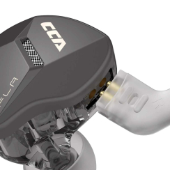 CCA FLA 10mm Dinamik Sürücü HiFi In-ear Monitör Kablolu Kulak İçi Kulaklık - 4