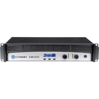 Crown CDI 6000 2 x 2100 Watt 4 Ohm Power Amfi - 1