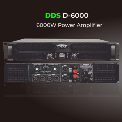 DDS D 6000 POWER AMPLIFIER - 1