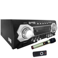 Denox DXV-LOGIC 802 MIC 120 Watt 4 Ohm Amfi - Denox