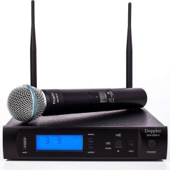 Doppler DM500H Dijital UHF Tek EL Tipi Telsiz Kablosuz Mikrofon - Doppler