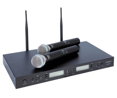 Doppler DM502HB Dijital UHF Çift EL Telsiz Kablosuz Mikrofon - 2