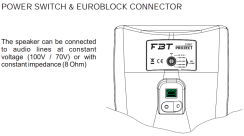 FBT Project 530 3 Inc Pasif Hoparlör - 4