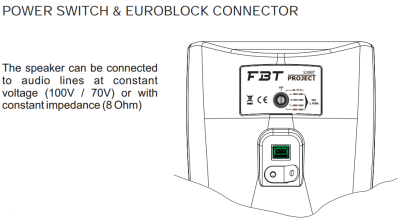 FBT Project 530 3 Inc Pasif Hoparlör - 4