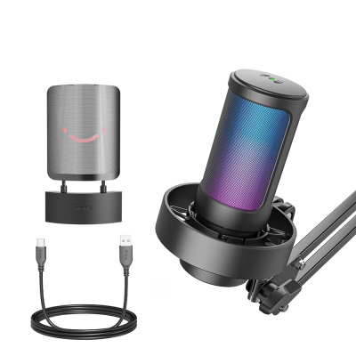 Fifine Ampligame A8T USB Yayıncı Bilgisayar Mikrofonu - 4