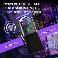 Fifine Ampligame AM9 Hibrit USB/XLR Yayıncı Mikrofon Seti - 4
