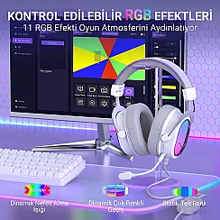 Fifine Ampligame H16 Mikrofonlu 7.1 Oyuncu Kulaklığı - 9